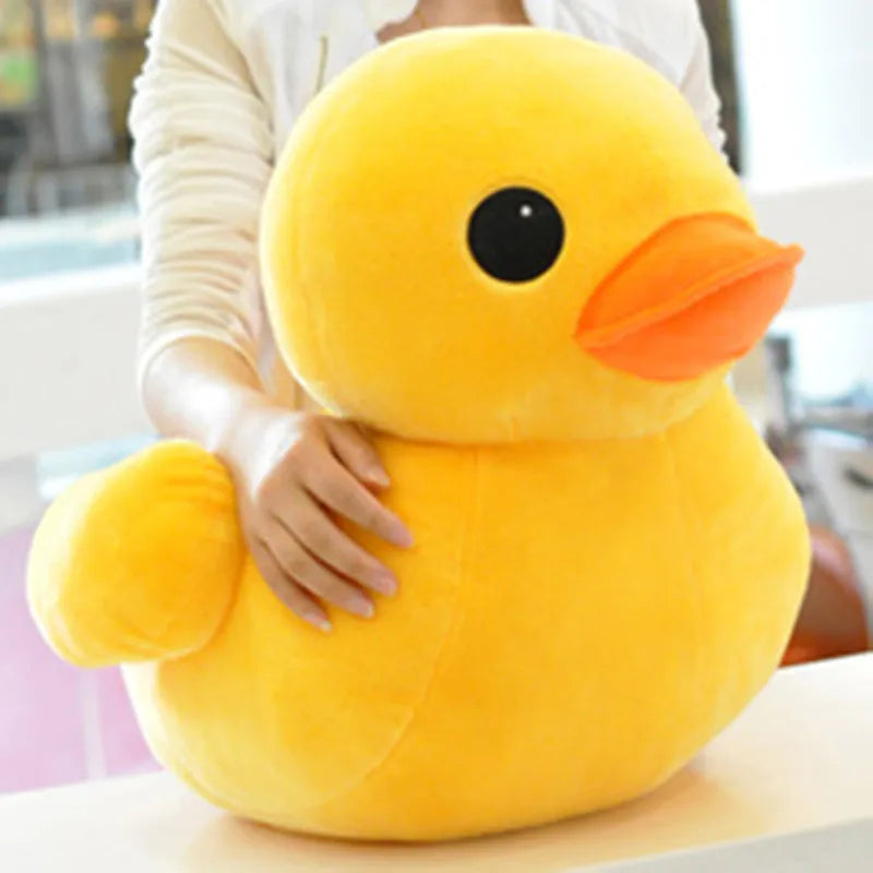 Large Yellow Duck Doll Small Yellow Duck Plush Toy Children's Dolls Soft Stuffed Toys Made Of PP Cotton