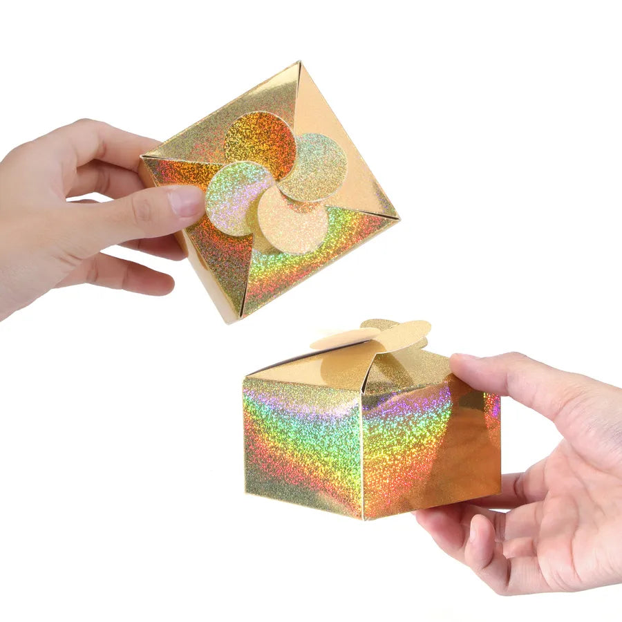 Wedding Solid Color Paper Holiday Wedding Party Gift Box Gift Wrapping Supplies