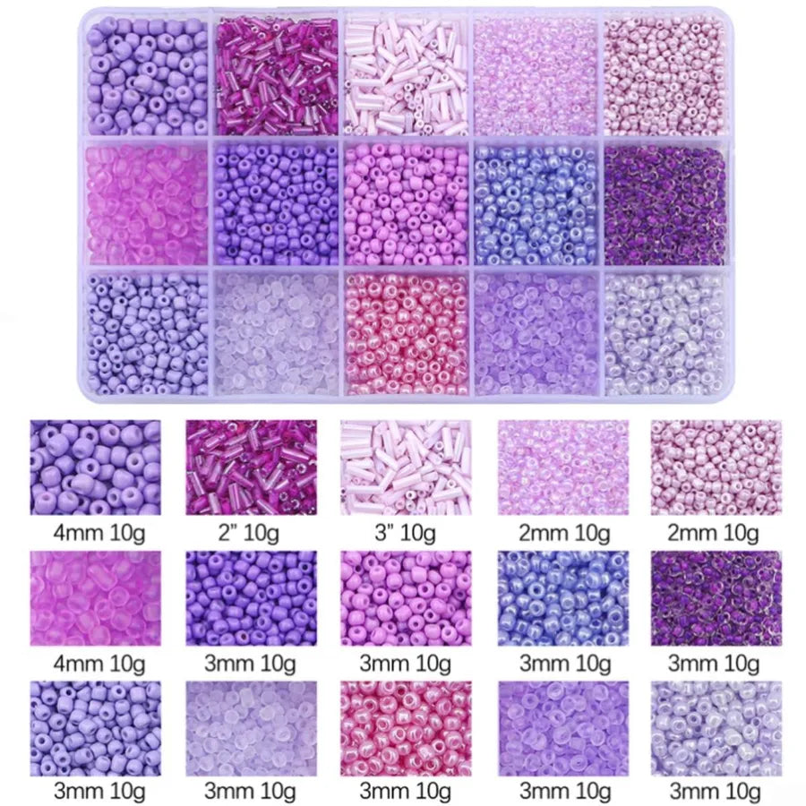Bead Sequins Imitation Pearl Material Package Handmade Diy Beaded Bracelet Accessories Ornament Accessories Amazon Hot