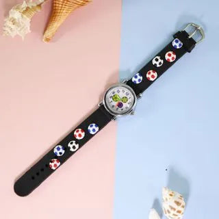 Manufacturers supply new creative children's watches kindergarten Primary School students cartoon clap watch cartoon table