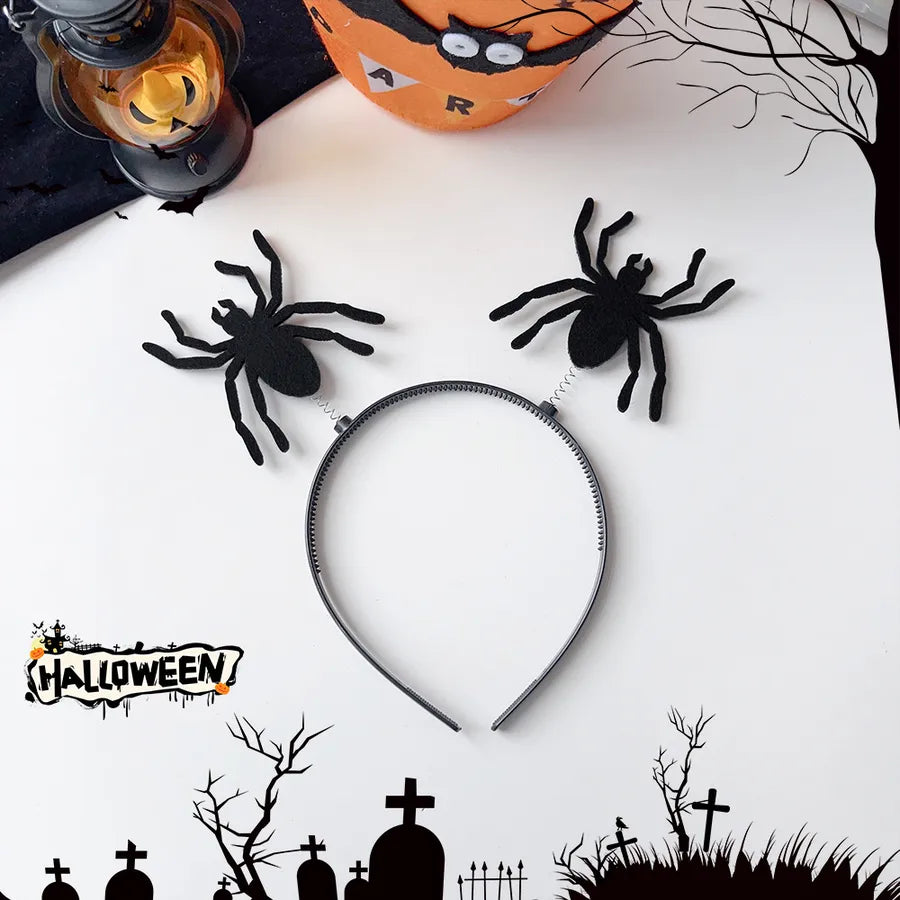 New Arrival Halloween Ornaments Creative Funny Pumpkin Ghost Bat Side Clip Top Clip Festival Atmosphere Hair Accessories