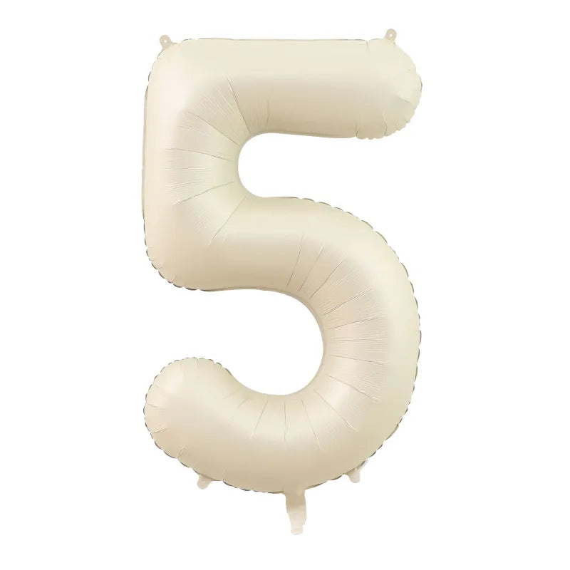 birthday number aluminum film party balloons 1 piece