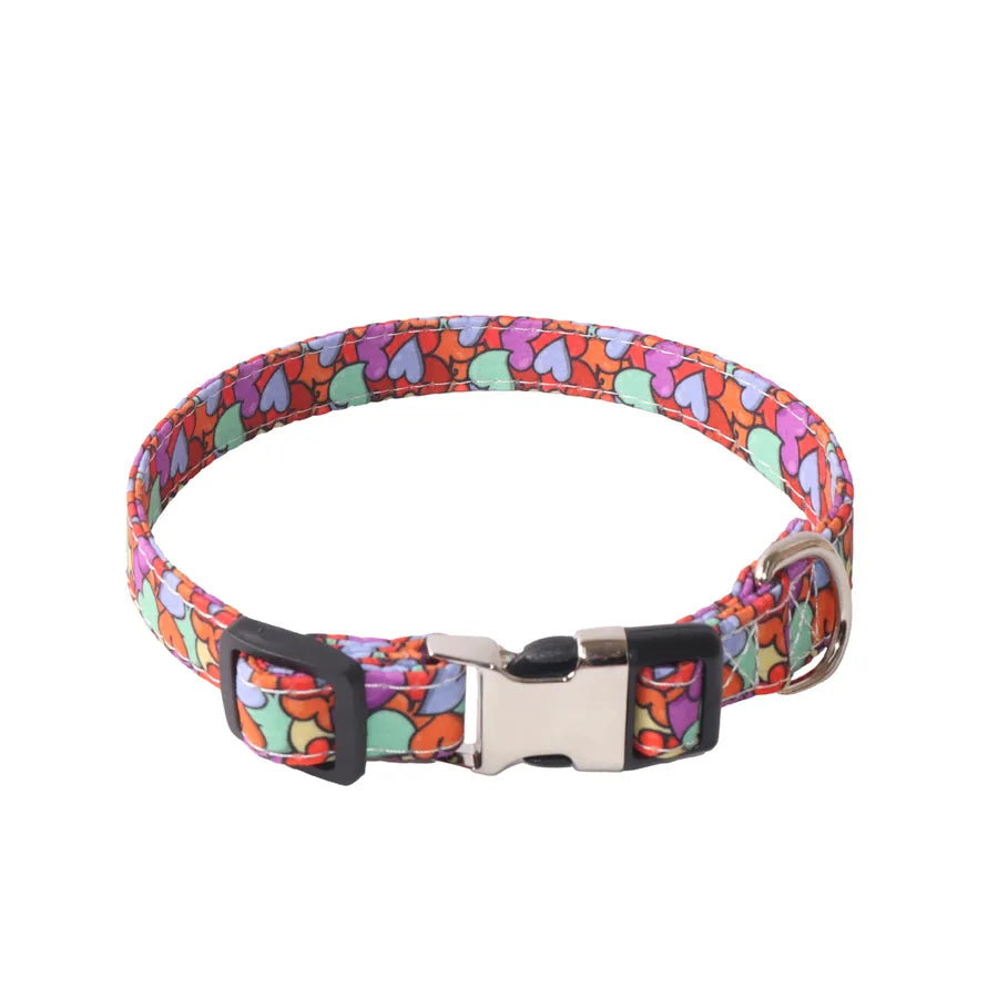 Simple Style Cloth Color Block Pet Collar
