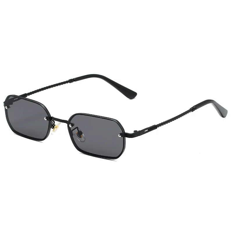 Vacation Simple Style Color Block Pc Square Full Frame Women's Sunglasses