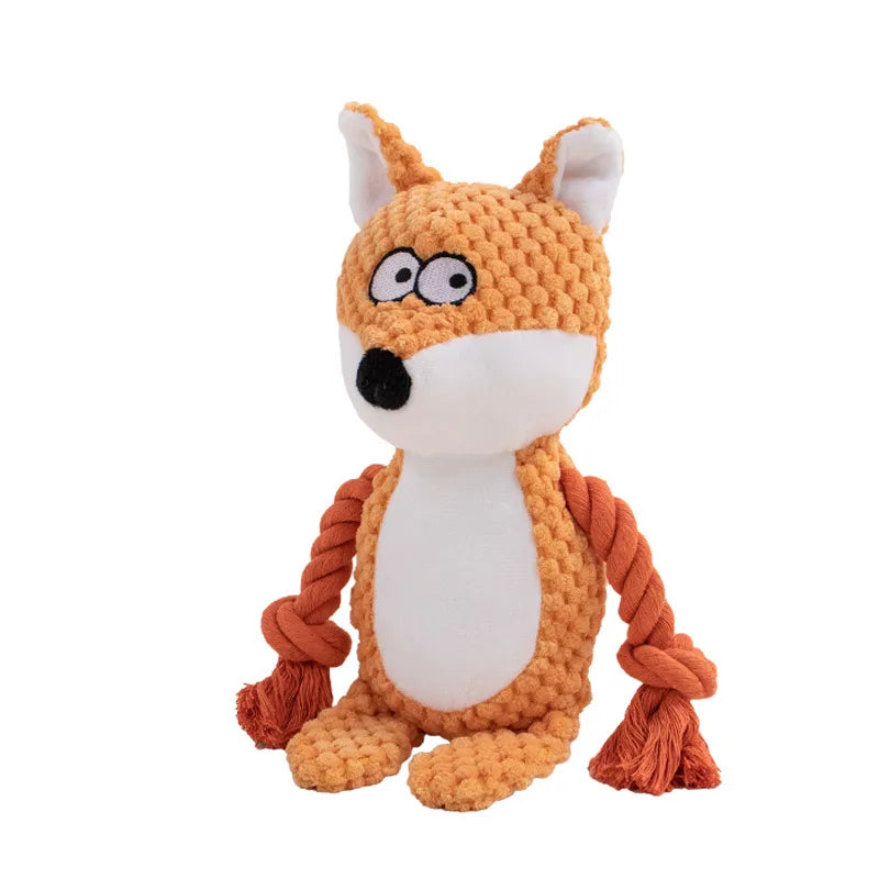 Sound Making Cotton Rope Toys
