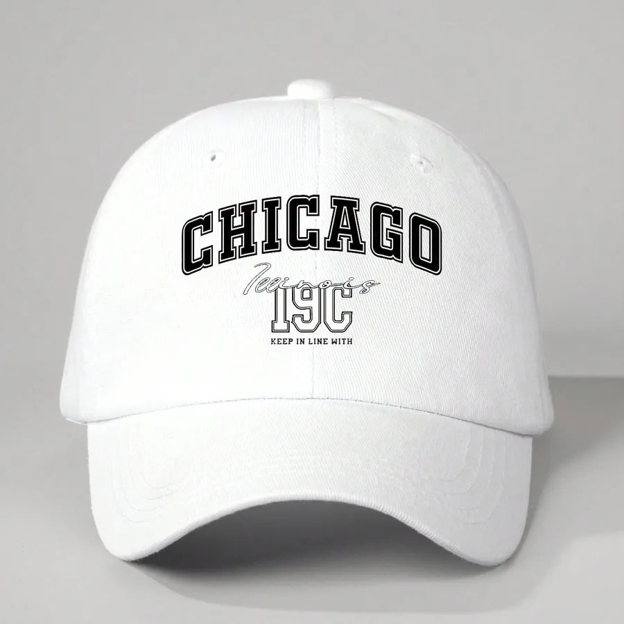 Unisex Retro Classic Style Letter Curved Eaves Baseball Cap