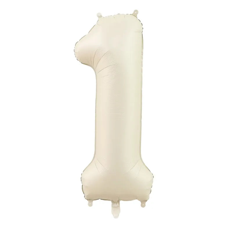 birthday number aluminum film party balloons 1 piece