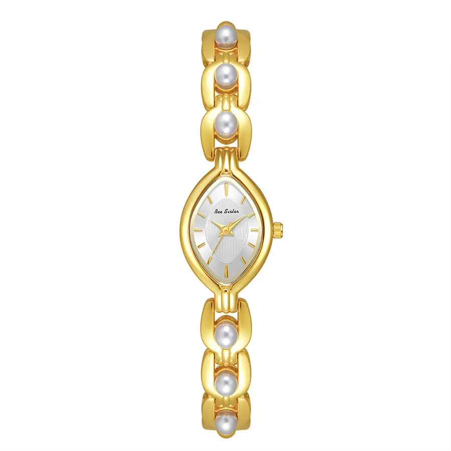 Casual Commute Solid Color Jewelry Buckle Quartz Watch