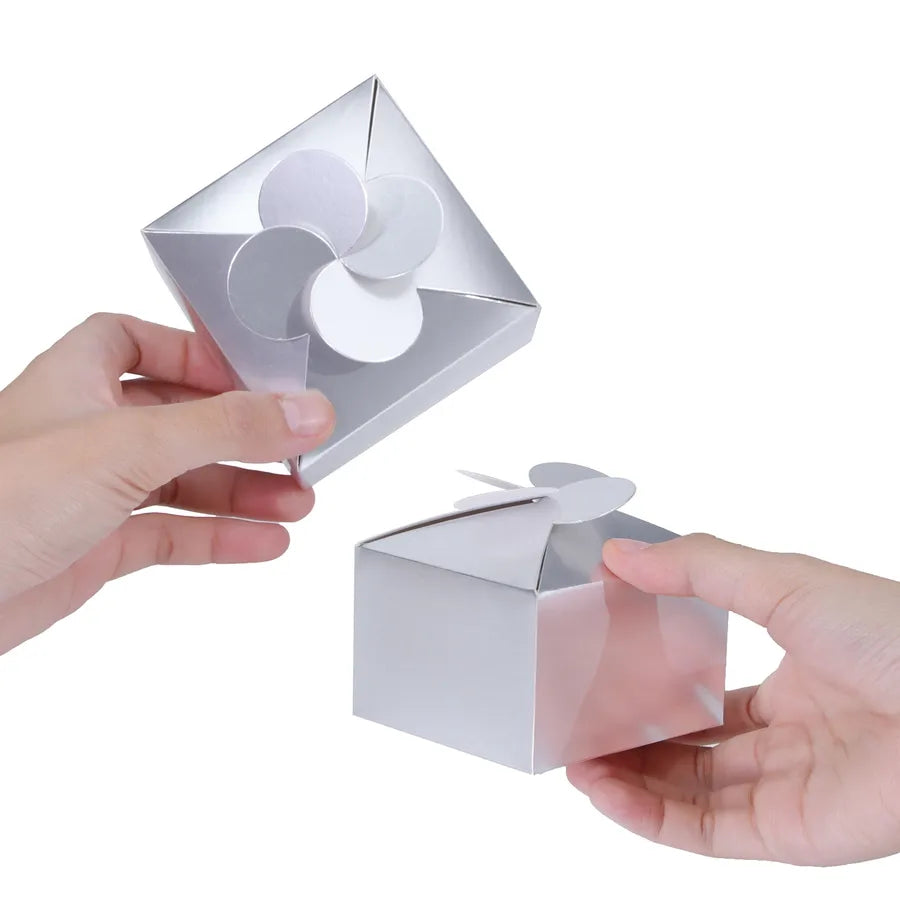 Wedding Solid Color Paper Holiday Wedding Party Gift Box Gift Wrapping Supplies