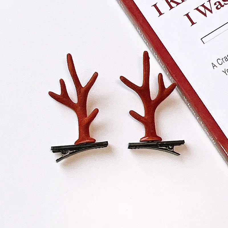 Christmas Fashion Women'S Antlers Hair Clip
