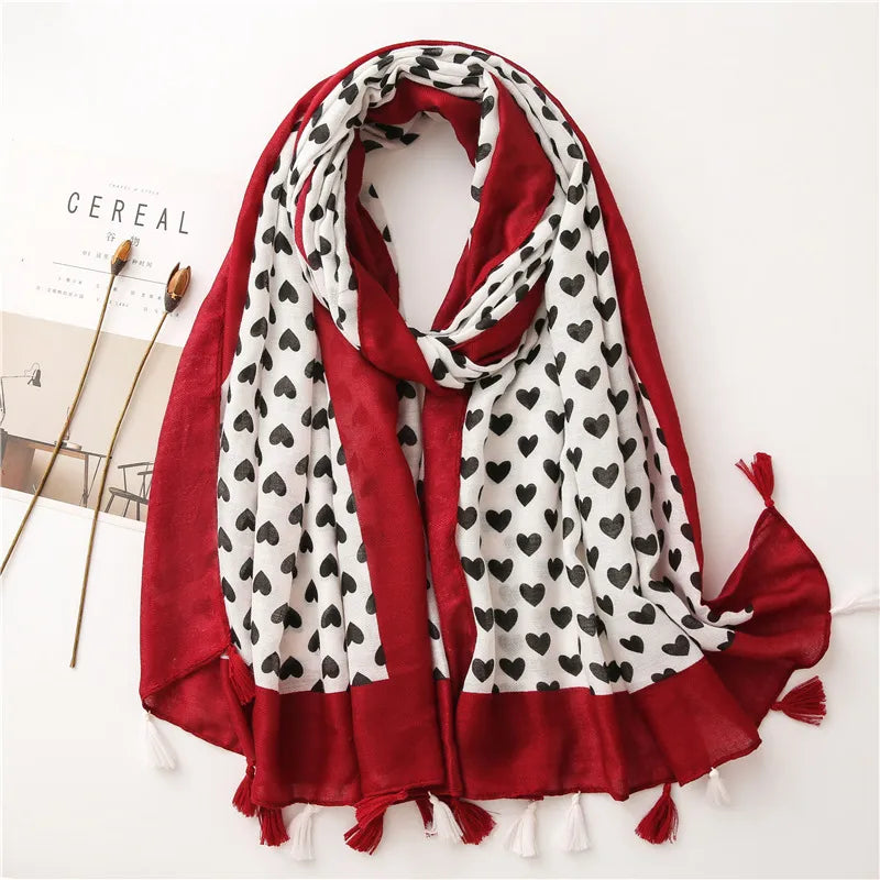 hot selling fashion retro small flower twill cotton scarf
