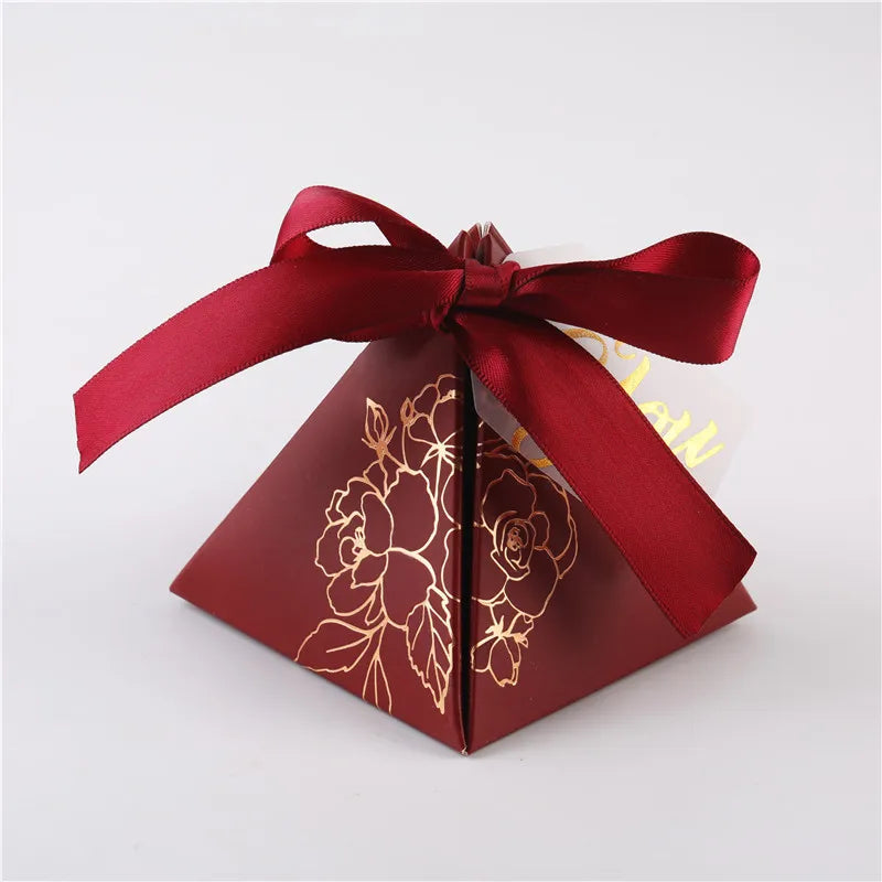 valentine's day flower bow knot paper wedding gift wrapping supplies 1 piece
