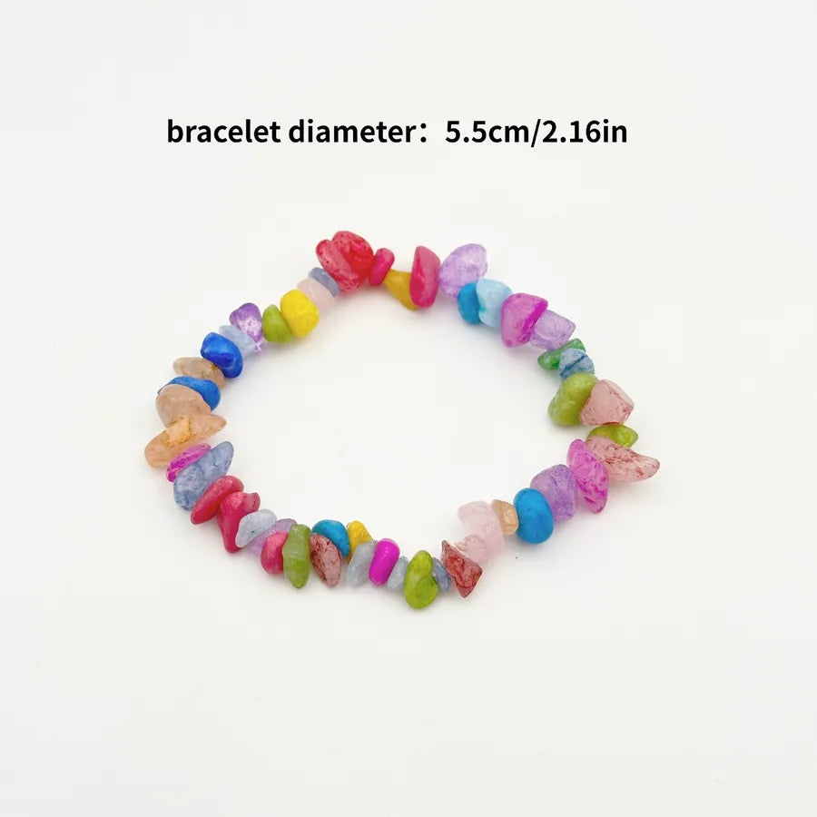 Vacation Bohemian Geometric natural stone turquoise Bracelets In Bulk
