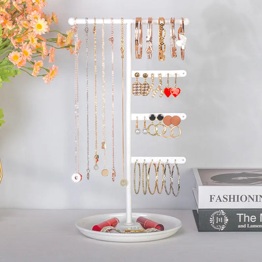 1 Piece Metal Iron Modern Style Artistic Geometric Jewelry Display Jewelry Rack
