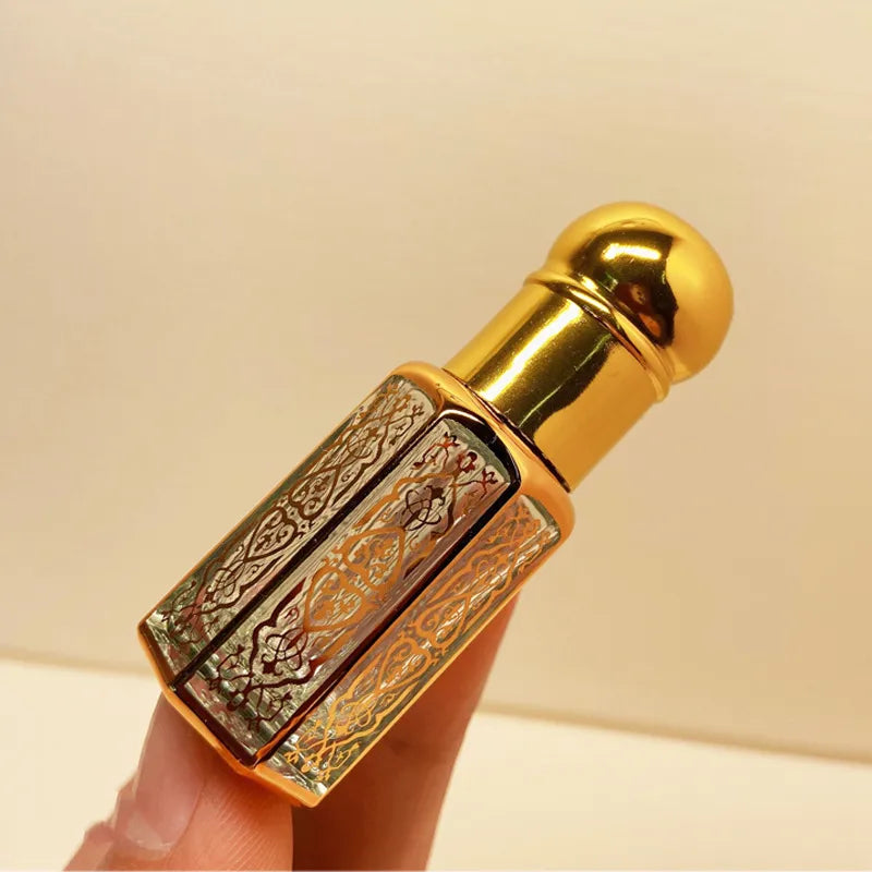 simple style geometric glass dropper subpacking bottle