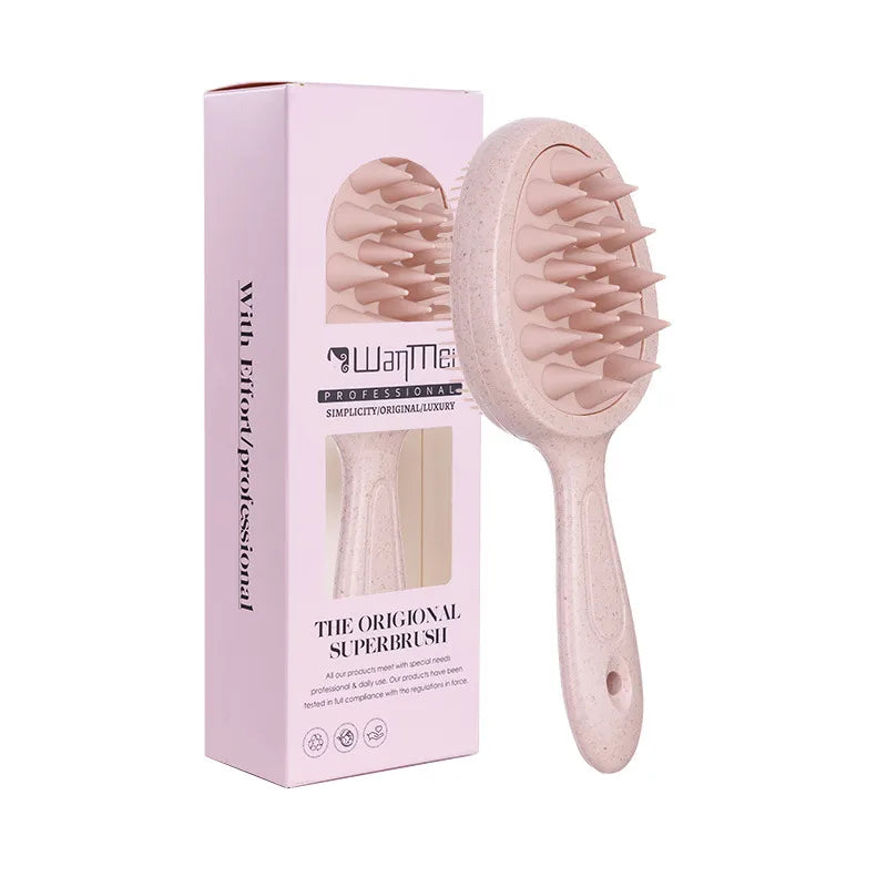 Simple Style Solid Color ABS CPU TRE Hair Comb