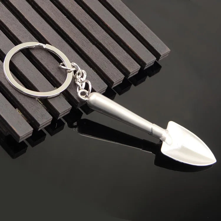 1 Piece Classic Style Axe Hammer Zinc alloy Unisex Bag Pendant Keychain