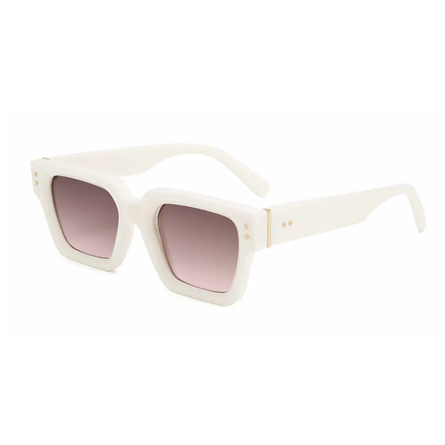 Casual Basic Simple Style Square Pc Square Full Frame Men's Sunglasses