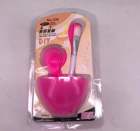 solid color simple style mask bowl personal care