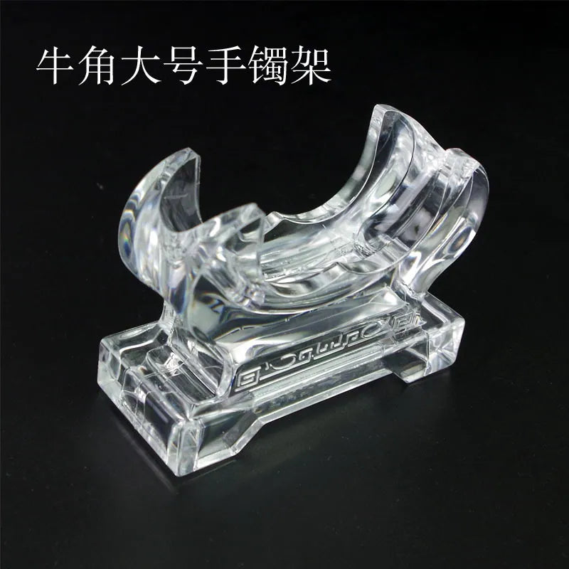 Acrylic Jewelry Display Stand Transparent Bracelet Necklace Holder Nordic Style Integrated Craft PP And Acrylic Material