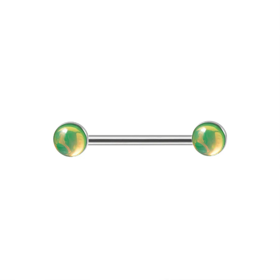 1 Piece Nipple Rings & Studs Casual Elegant Vacation Geometric 304 Stainless Steel Inlay Resin