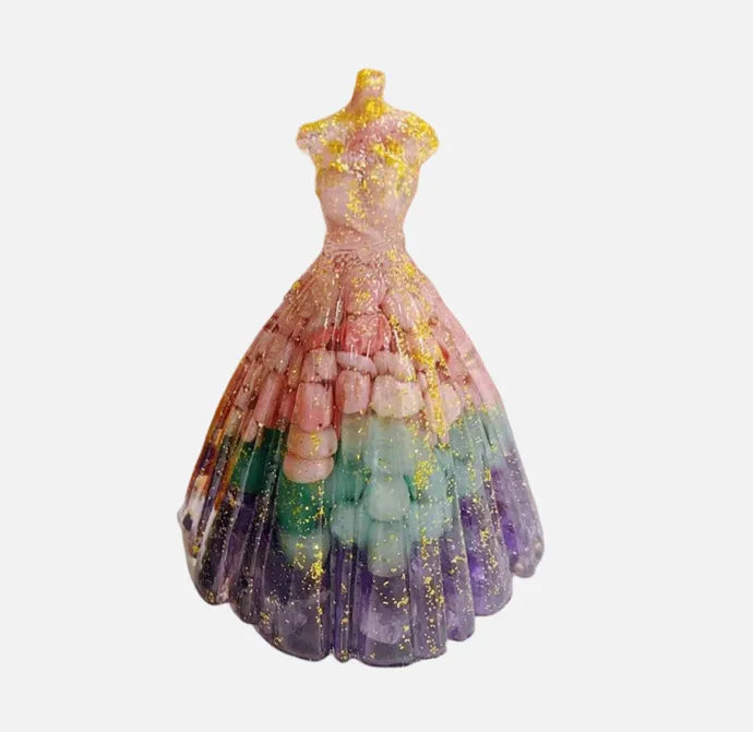 Elegant Romantic Simple Style Geometric Resin Crystal Ornaments Artificial Decorations