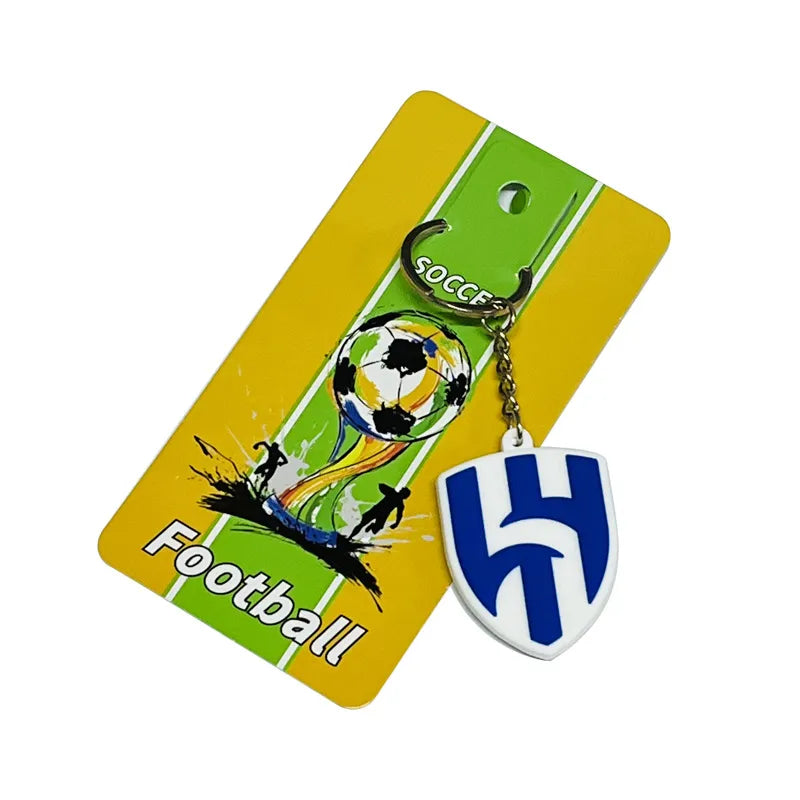 Simple Style Animal Letter Number PVC Football World Cup Keychain