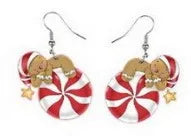 Cartoon Christmas Tree Deer Cow Cat Rainbow Earrings Women's Acrylic Animal Zodiac Letter Number Text Design Jewelry Accessories