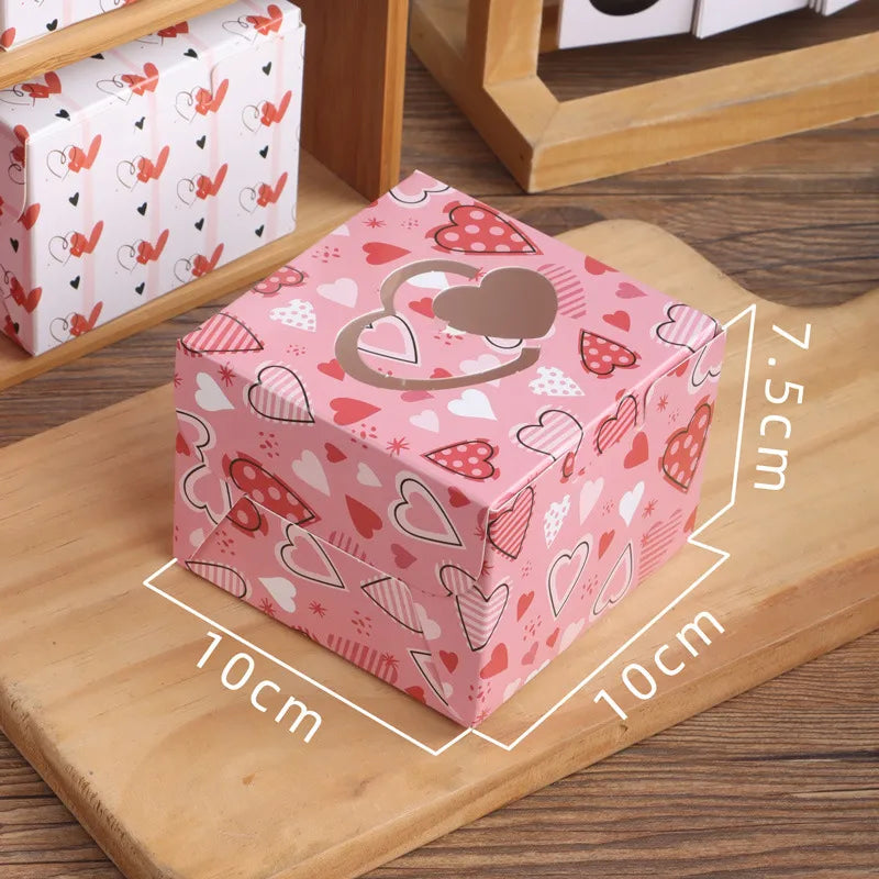 simple style classic style heart shape paper holiday festival gift wrapping supplies