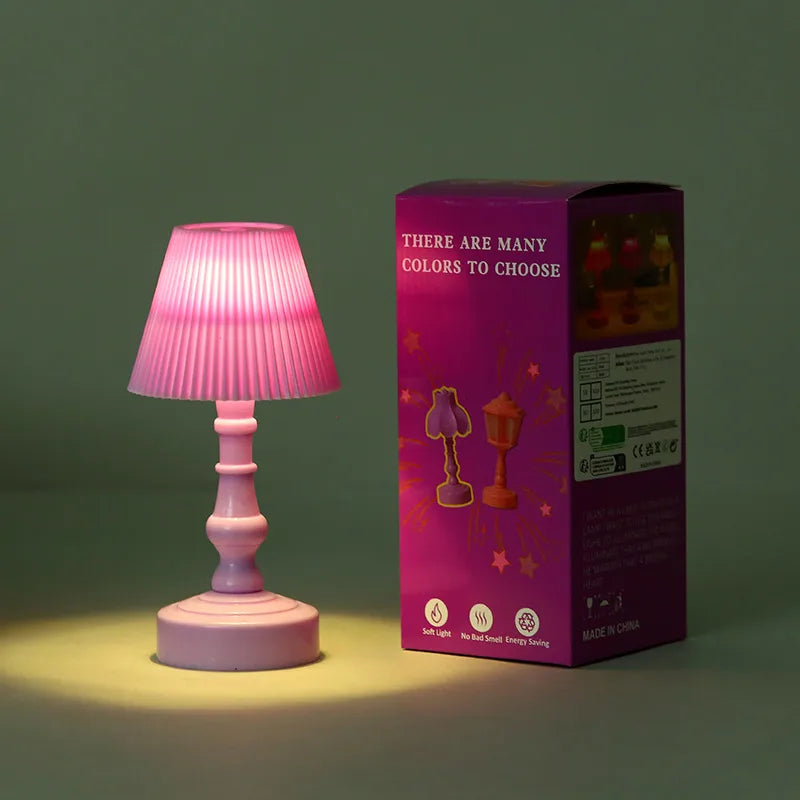 simple style solid color plastic indoor night lights