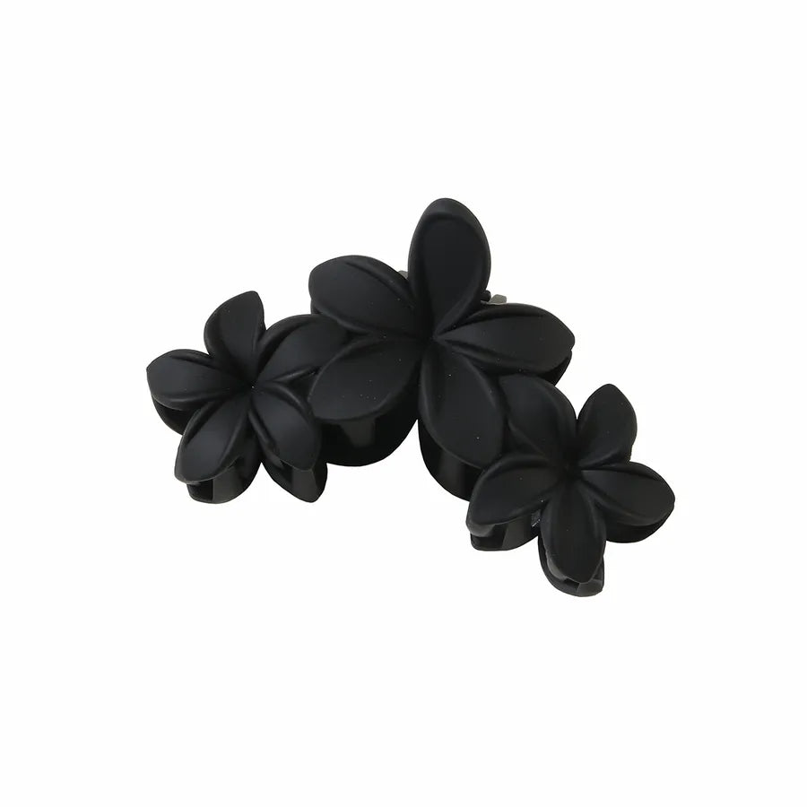 Simple Style Classic Style Women's Plumeria Plastic Stoving Varnish Hair Claws