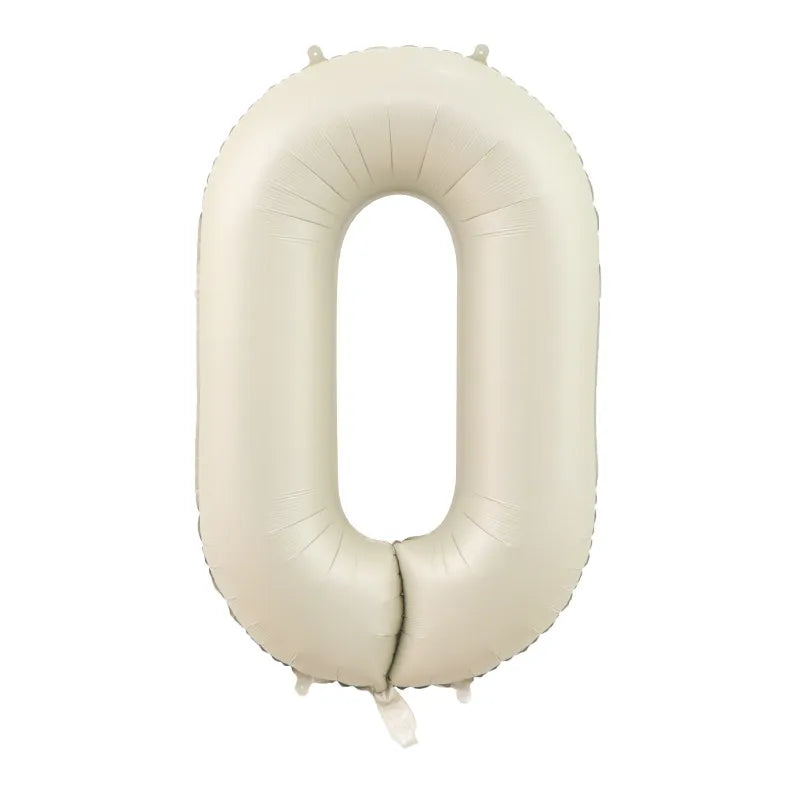 birthday number aluminum film party balloons 1 piece