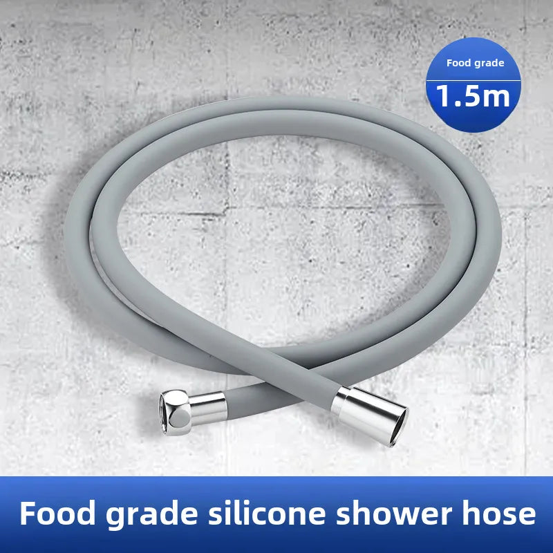 Pressurized Shower Nozzle Handheld Shower Set Shower Bath Heater Pressurized Rain Shower Head Bath Water Heater