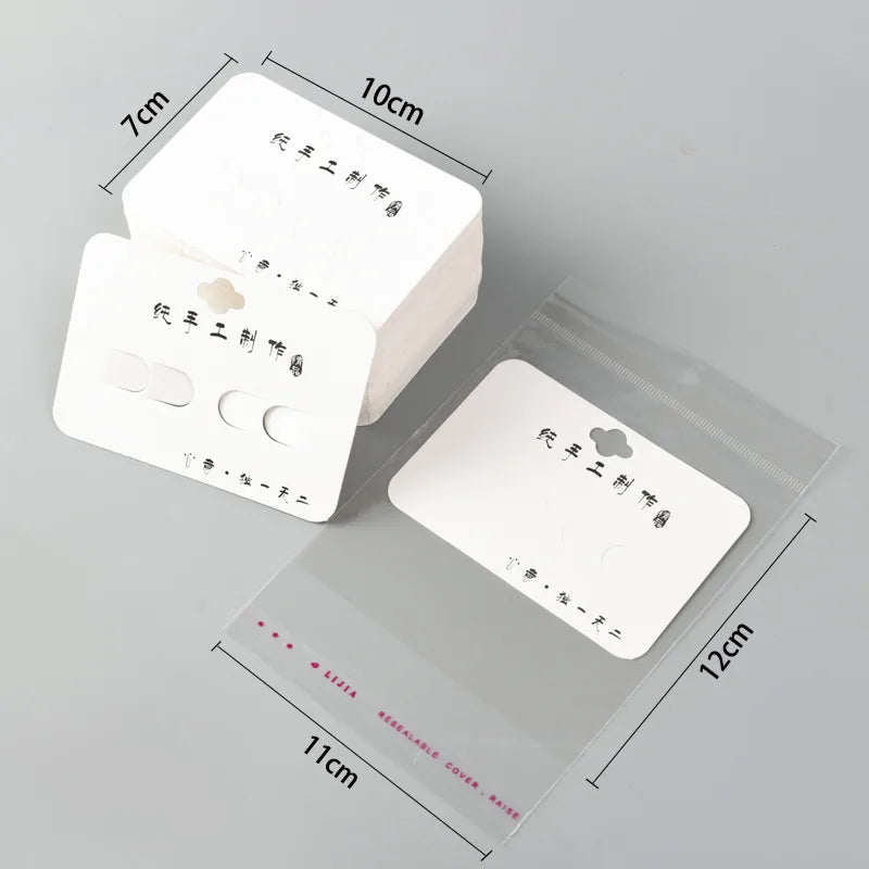 basic letter solid color paper printing jewelry accessories 1 piece