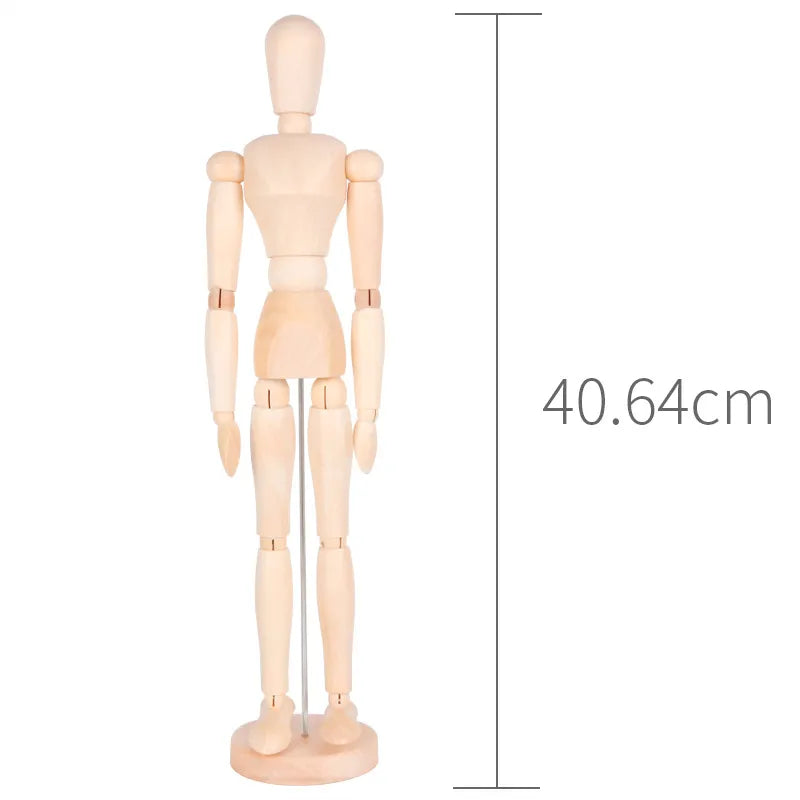 1 piece human hand casual daily wood simple style painting tools