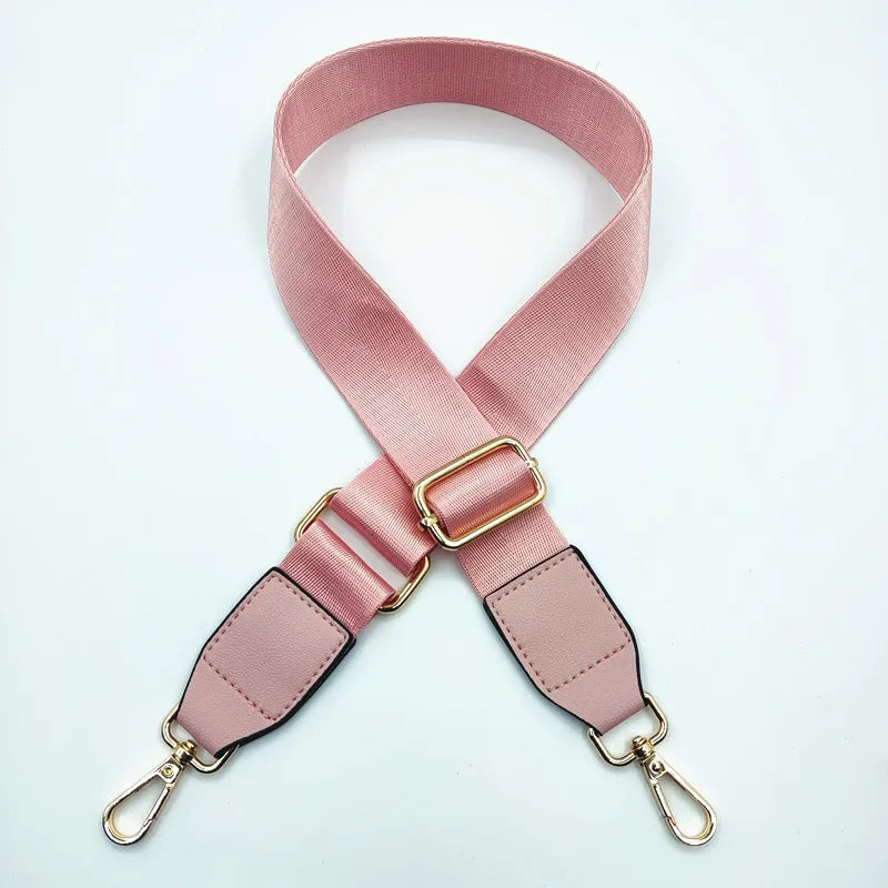 Bag strap shoulder strap solid color men's bag with nylon shoulder crossbody lengthened replacement belt bag accessories 3.8cm bag broadband