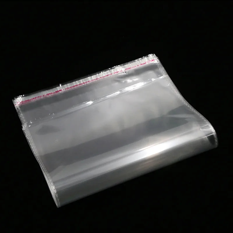 basic solid color plastic storage bag