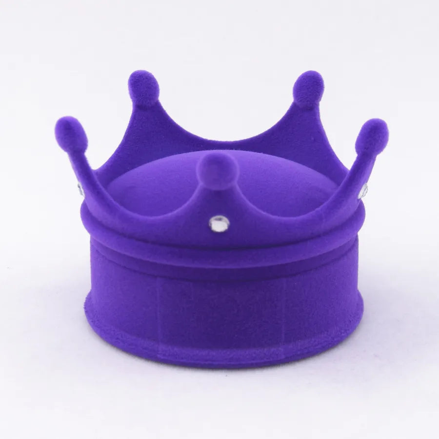 1 Piece Plastic Nylon Casual Luxurious Simple Style Holiday Banquet Party Crown Jewelry Boxes