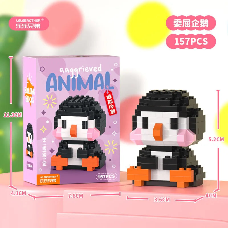 Kids(7-16Years) Children Unisex Animal ABS Building Toys Learning & Education Toys