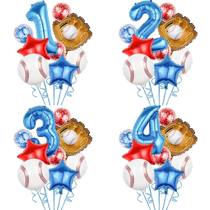birthday cartoon style star aluminum film indoor outdoor party balloons