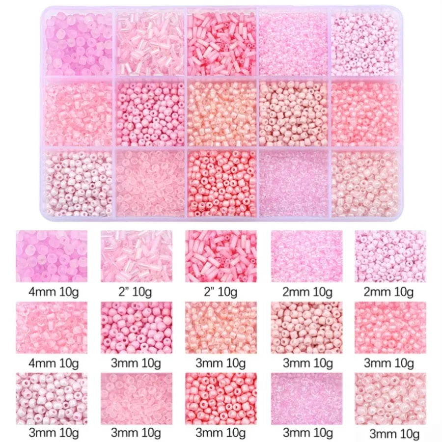 Bead Sequins Imitation Pearl Material Package Handmade Diy Beaded Bracelet Accessories Ornament Accessories Amazon Hot