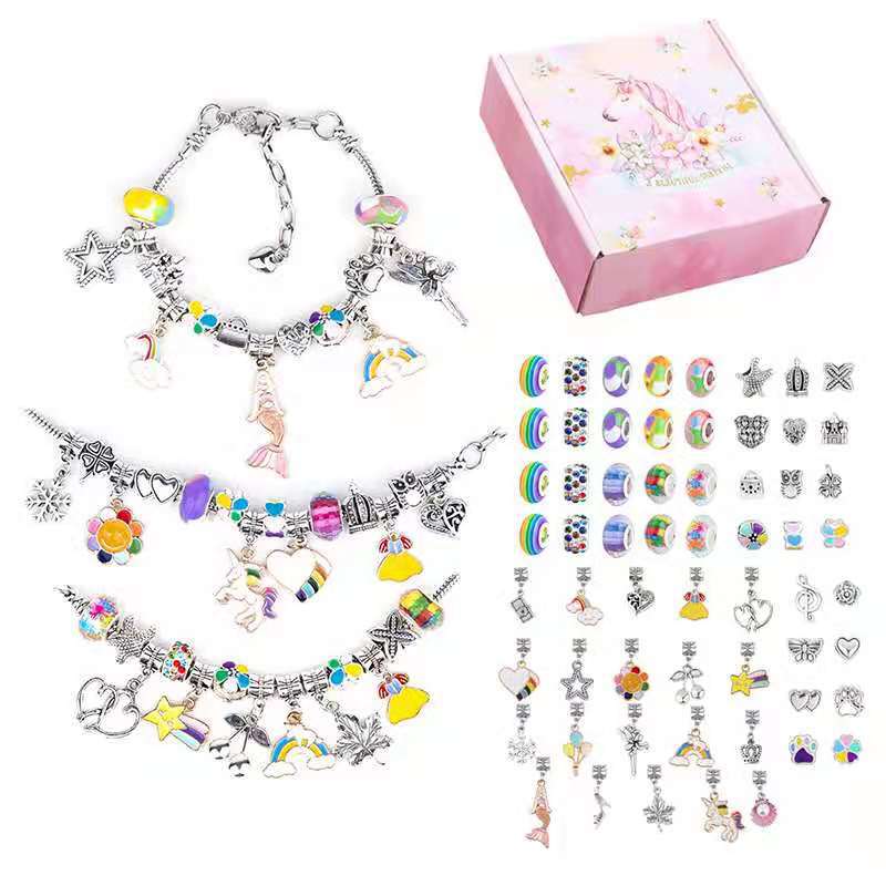 sweet simple style rainbow heart shape flower alloy inlay rhinestones jewelry accessories