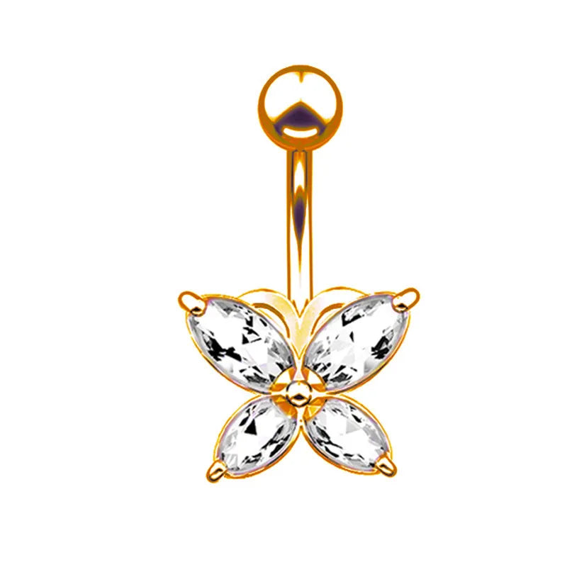 Human body piercing jewelry navel nail  hot selling navel ring  classic navel buckle wholesale manufacturers navel nail