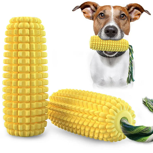 1 Piece All Seasons Cute TPR Corn Pet Toys