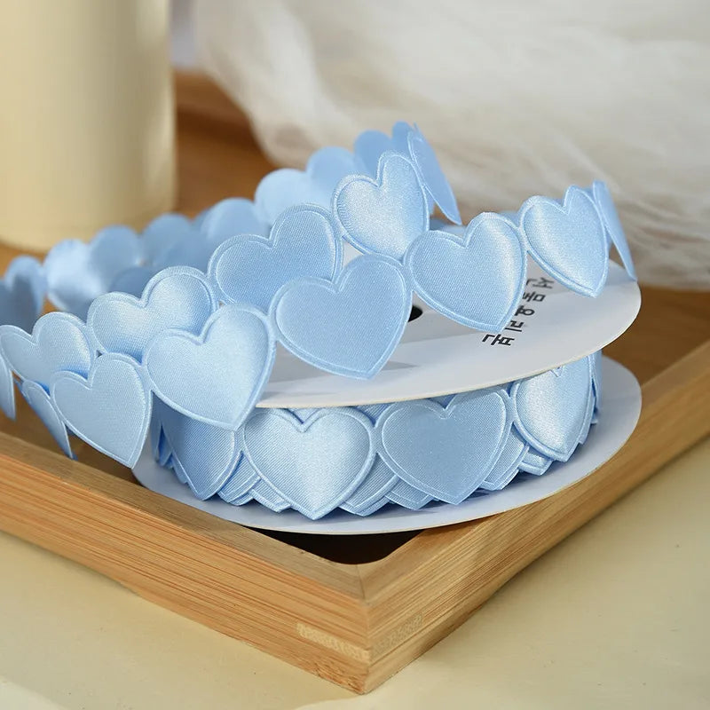 Valentine'S Day Casual Elegant Simple Style Heart Shape Polyester Holiday Banquet Birthday Party Supplies Gift Wrapping Supplies 1 Roll