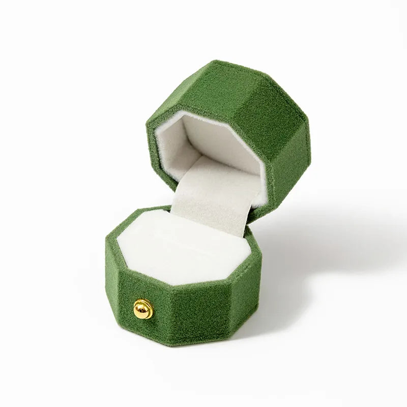 1 Piece Flannel Elegant Simple Style Holiday Banquet Daily Solid Color Jewelry Boxes