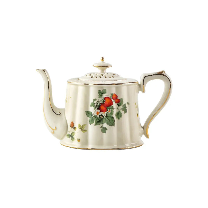 European Style Vintage Coffee Cup Set Cup and Saucer Ceramic British Style Phnom Penh Large Tea Cup French Restaurant Bar Cup Household