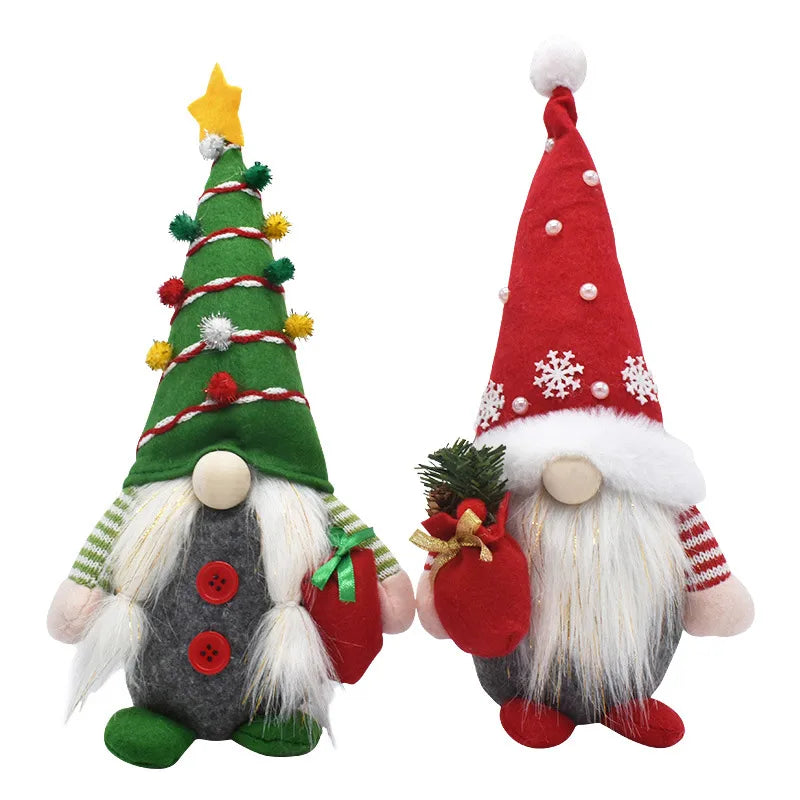 Christmas Geometric Party Rudolph Doll
