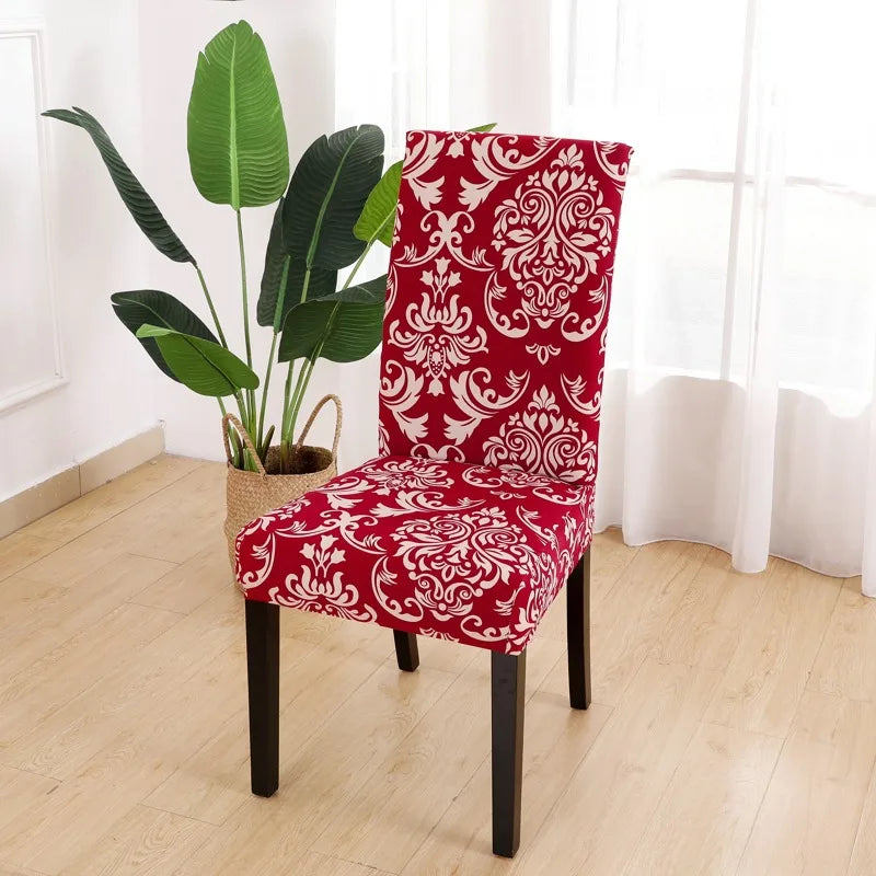 Chair Cover  Hotel Chair Cover Dining Chair Cover One-piece Elastic Chair Cover Office Computer Seat Cover