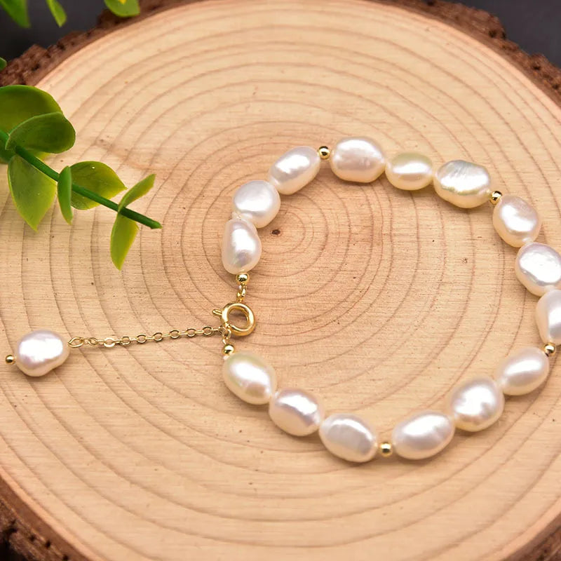 retro oval flower pearl inlay turquoise bracelets